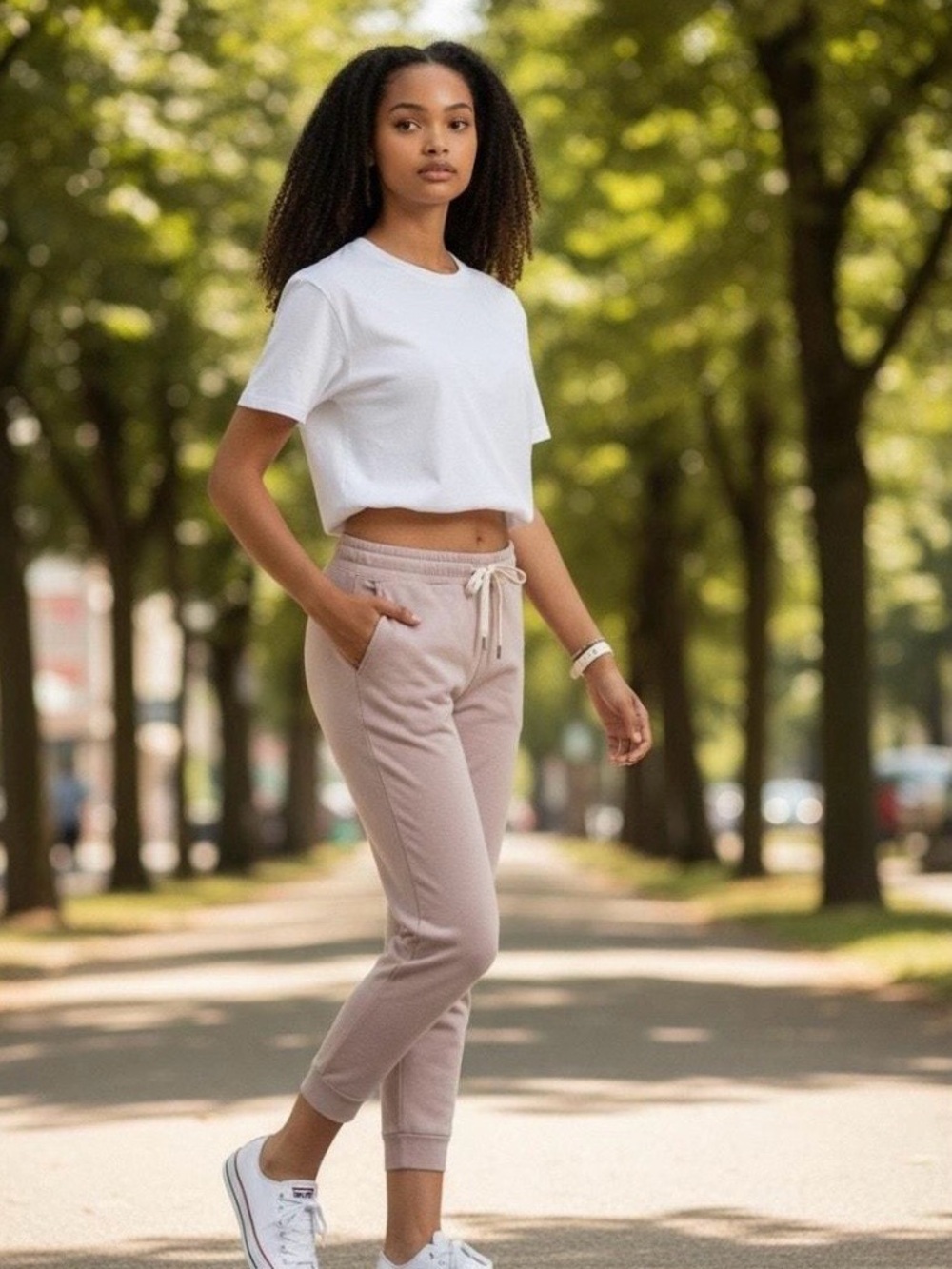 Vuori Heathered Pink Performance Joggers Size XS NWOT